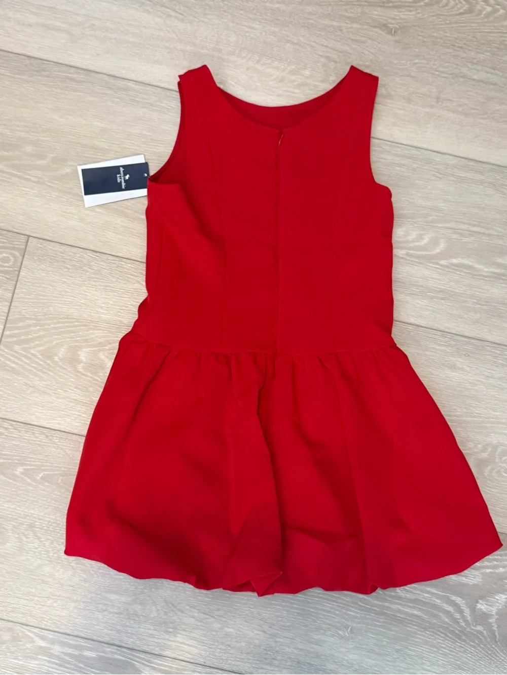abercrombie kids Bright Red Girls Dress NWT